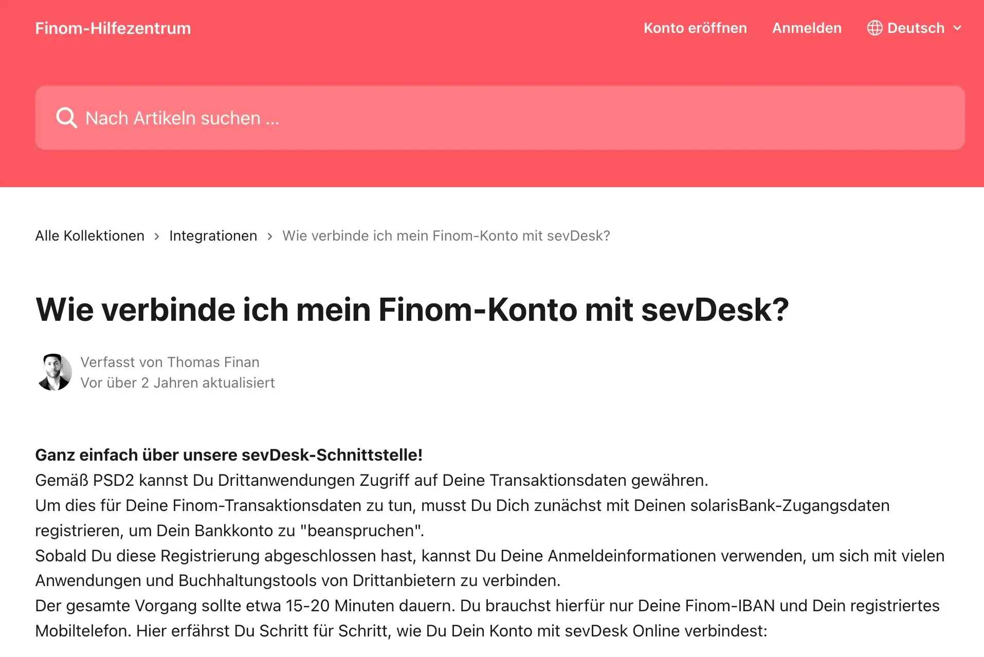 Finom und sevDesk vereinfachen die Finanzverwaltung für Unternehmer und Freiberufler.