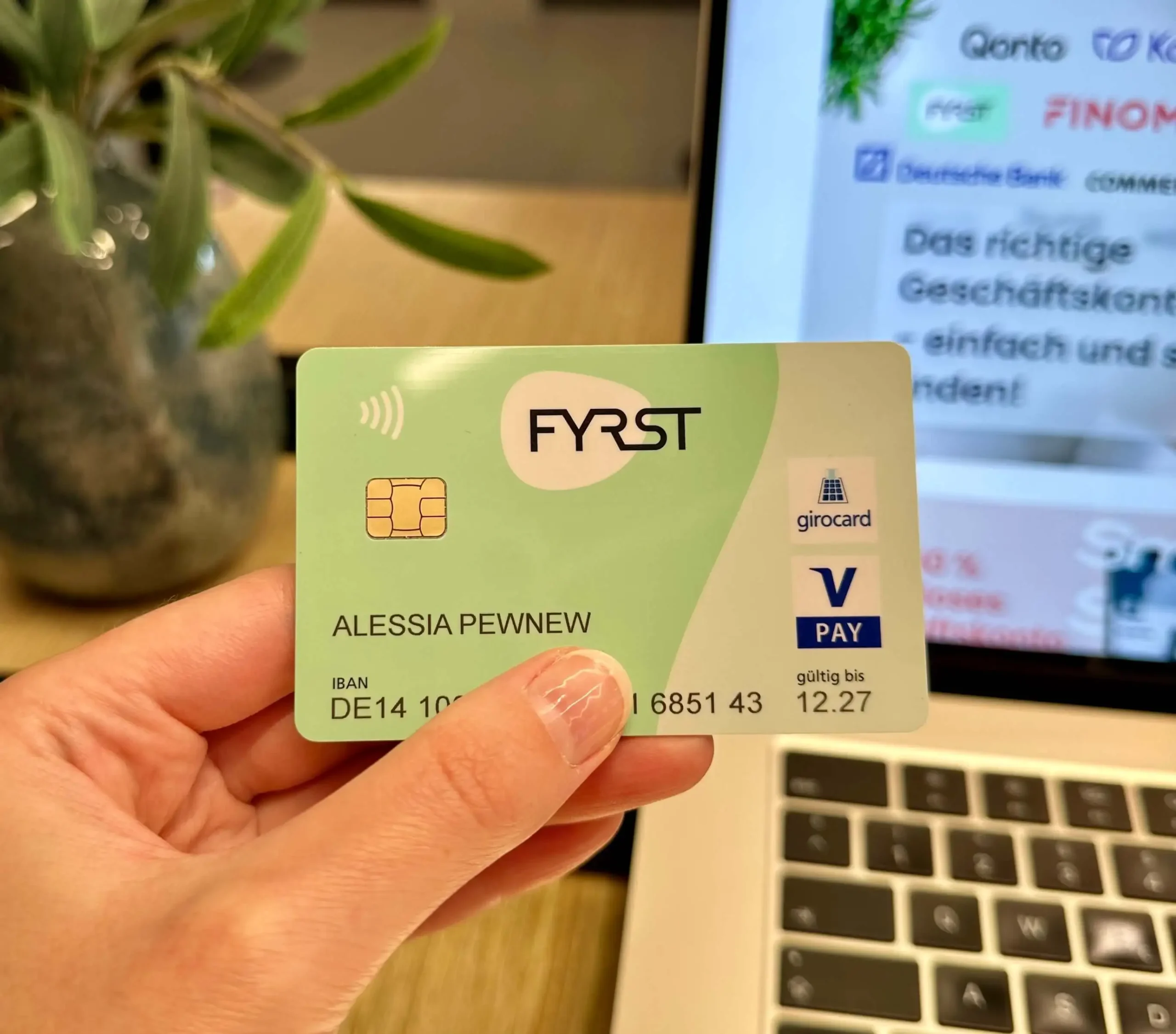 Fyrst ist eine digitale Bank, spezialisiert auf Geschäftskonten für Selbstständige.